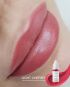 Light Cherry - Hybrydowy, ciepły i kryjący barwnik PMU do ust, naturalny różowo czerwony mini 3ml. - 3