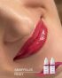 Roxy - organiczny, chłodny i kryjący pigment do ust, intensywna czerwona porzeczka 10ml. - 3