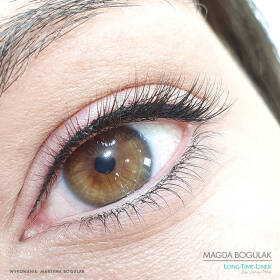 Makijaż permanentny oczu - kreska zagęszczająca linię rzęs - Voucher