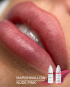 Nude Pink - chłodny, kryjący, hybrydowy pigment do ust w pudrowym różowym odcieniu mini 3 ml - 2