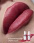 Strawberry Dark - hybrydowy, chłodny i kryjący, intensywny brązowo czerwony pigment do ust 10ml. - 3