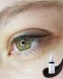 Onyx 3ml Mini, chłodny i organiczny, czarno brązowy pigment do kresek - 3